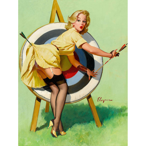Pin-Up Girl, Near Miss (Right on Target)