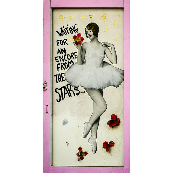 Dancing Woman Ballerina, Street Art