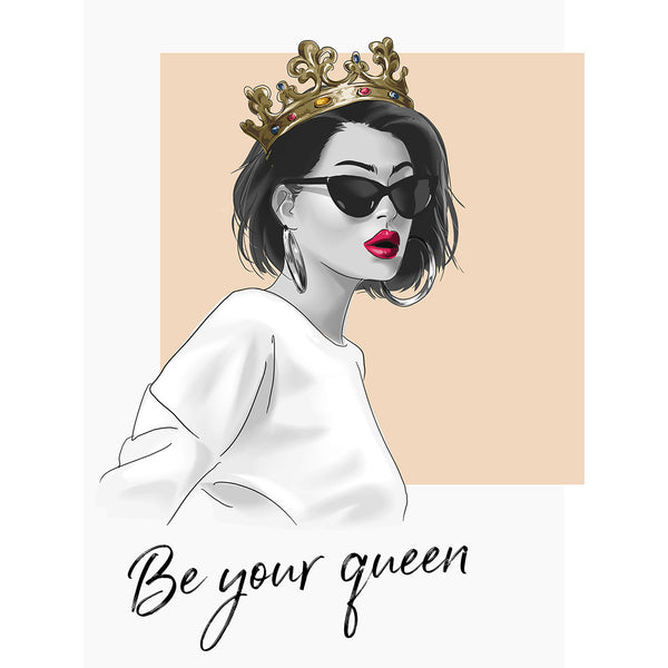 Be Your Queen, Metal Poster