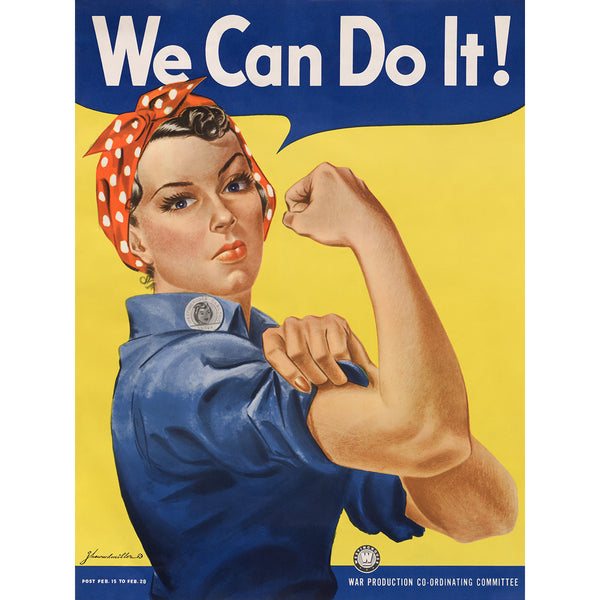 We Can Do It (Rosie the Riveter), Vintage Poster