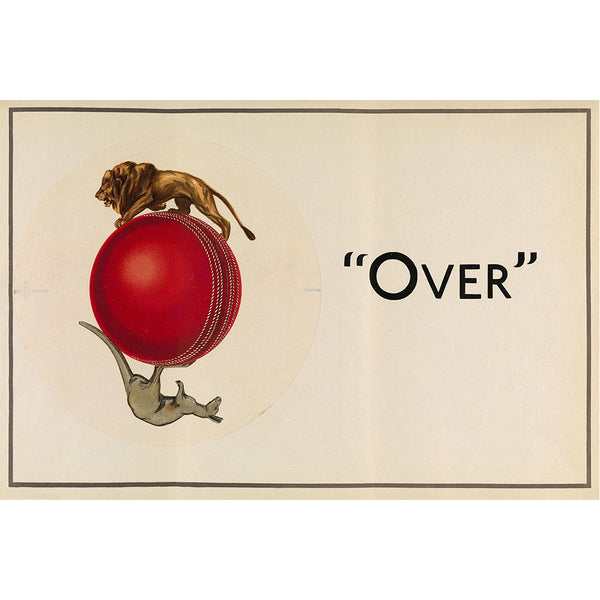 Over by Casson and Black, Vintage Poster