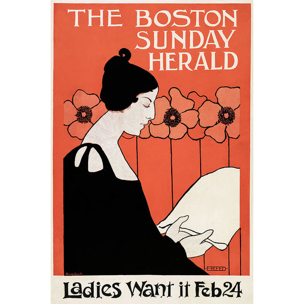 The Boston Sunday Herald Ladies want it Feb. 24, Cover