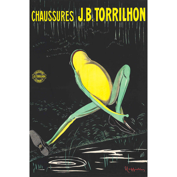 Chaussures J. B. Torrilhon (1906), Vintage Advertising Poster