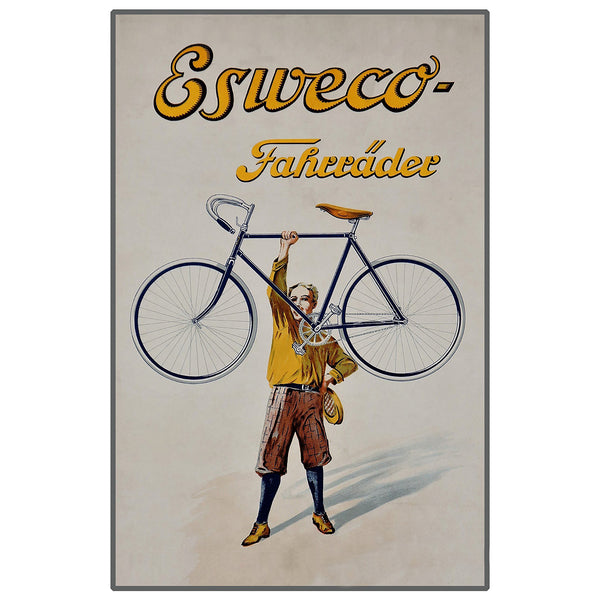 ESWECO, German Bike Vintage Poster