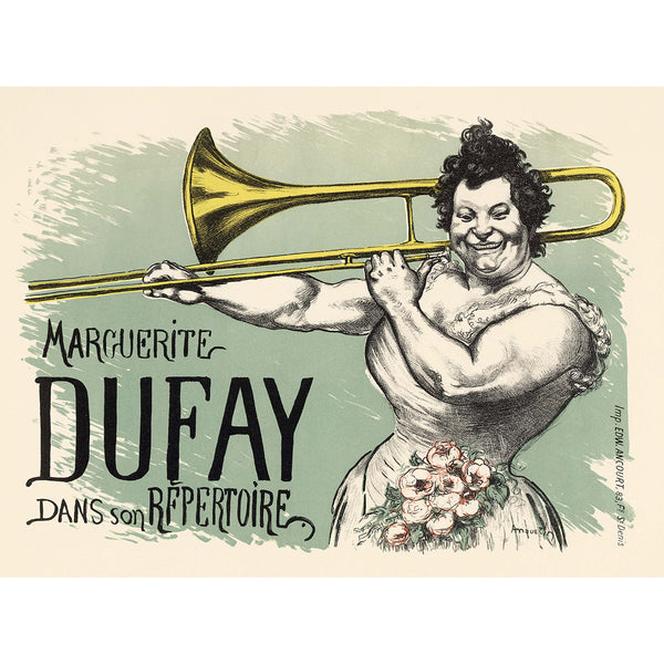 Marguerite Dufay, Vintage French Advertising Poster