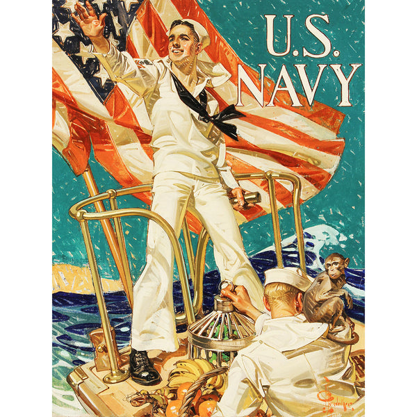 U.S. Navy Poster, Reproduction