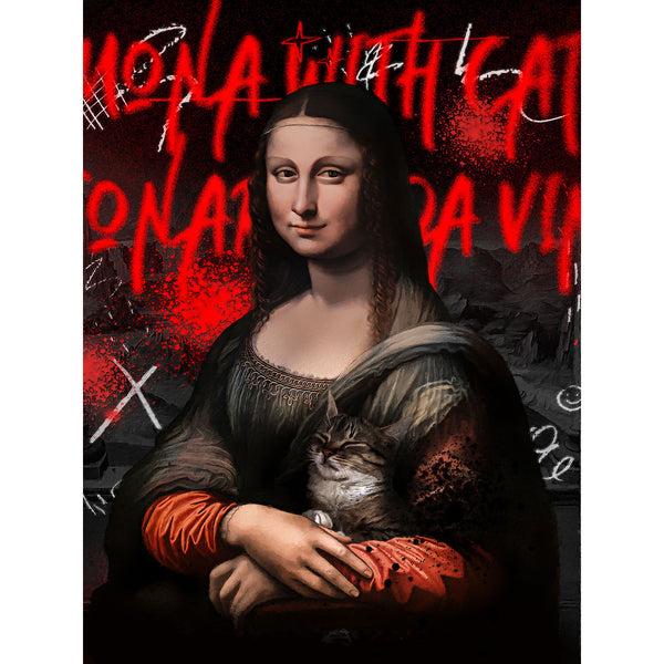 Mona Lisa (Gioconda), Pop Art Poster