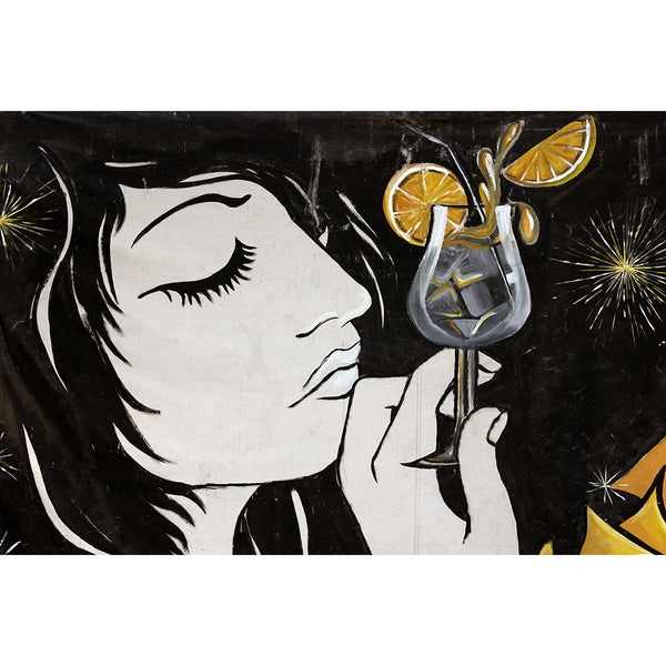 Cocktail Girl, Street Art