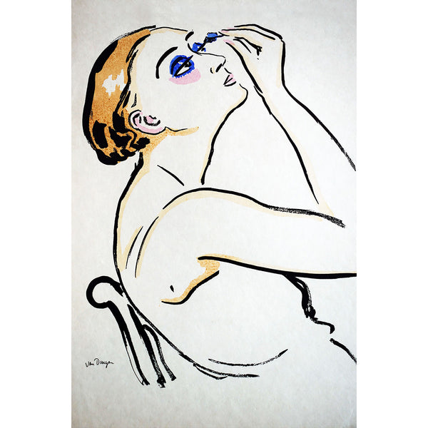 Woman Making Her Eyes, Reproduction