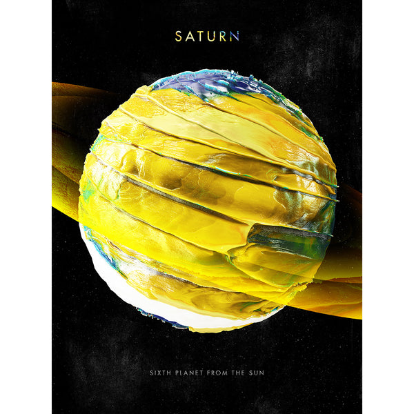 Planet Saturn, Poster