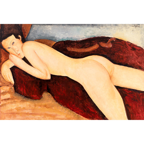 Reclining Nude from the Back, Reproduction