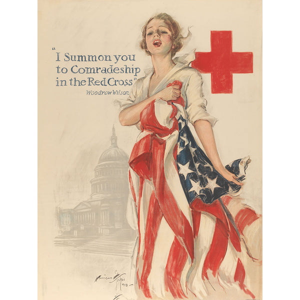 I Summon You To Comradeship In the Red Cross, Poster