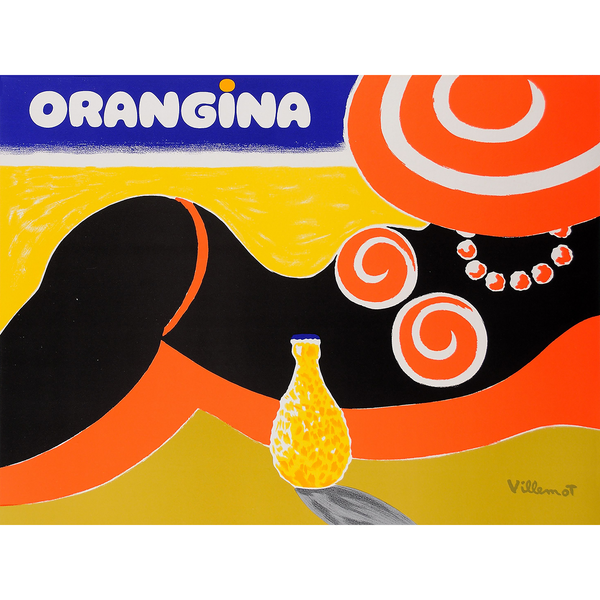Orangina, Vintage Advertising Poster