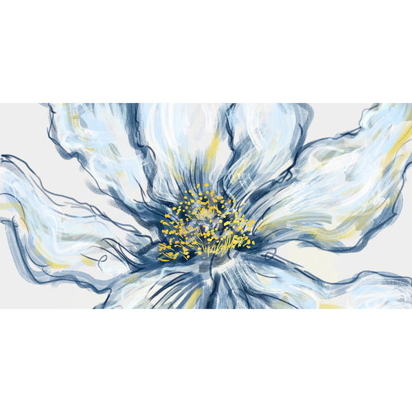 Abstract White Flower, Digital Art