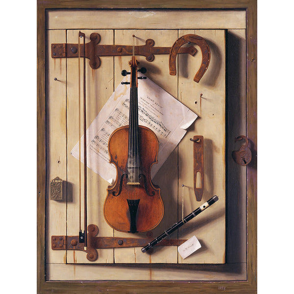 Still life Violin and Music, Reproduction