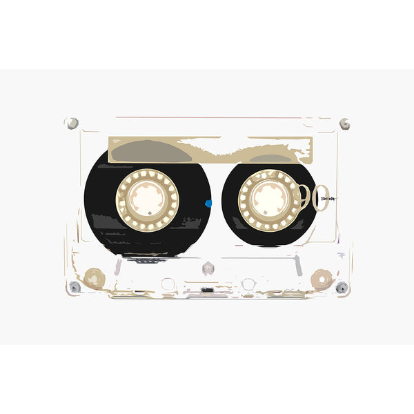 Cassette Tape, Digital Art