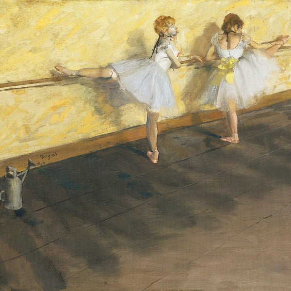 Dancers Practicing At the Barre – Reproduction