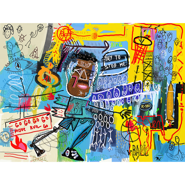 Basketball, Basquiat style