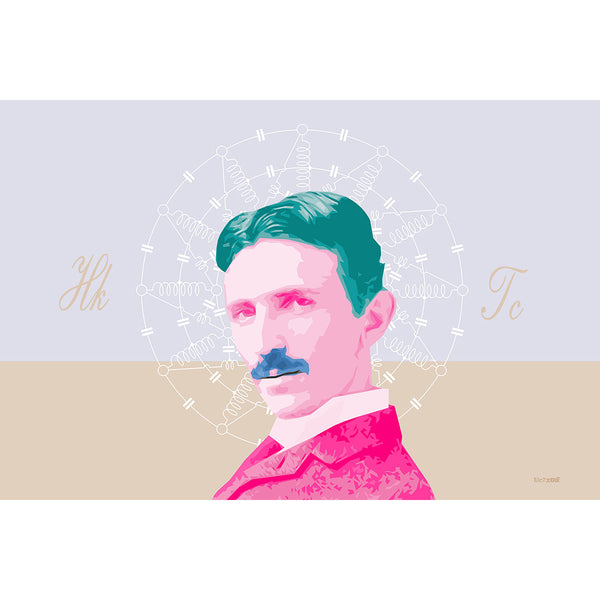 Nikola Tesla, Digital Art