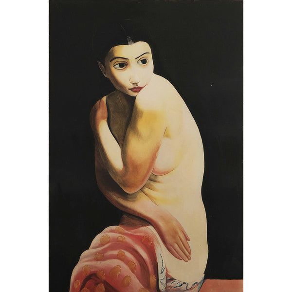 Nu. Naked Woman Portrait, Reproduction