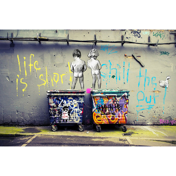 Life is Short, Street Art