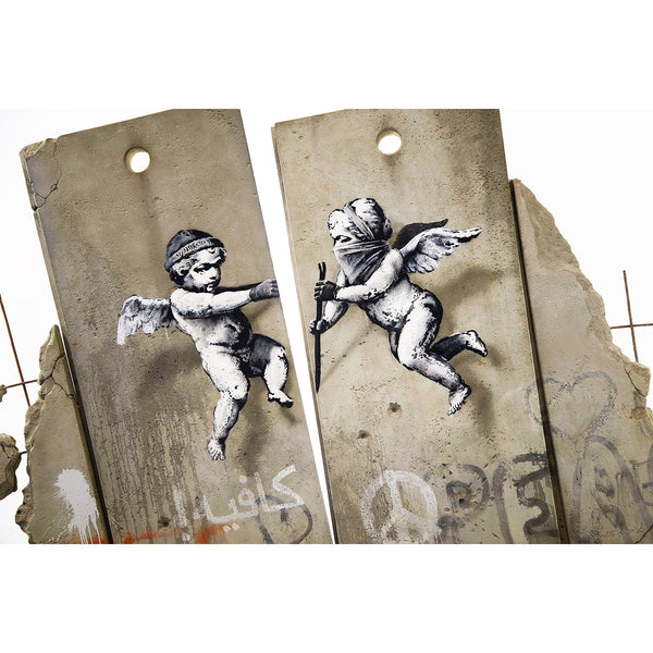 Banksy Two Cherubs, Graffiti