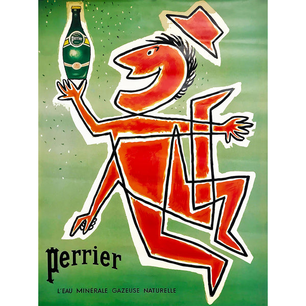 Perrier Vintage Advertising Poster