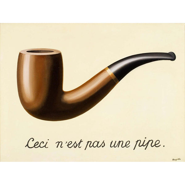 The Treachery of Images (This is Not a Pipe)