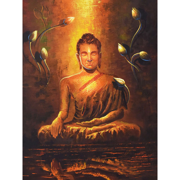 Divine Buddha, Painting