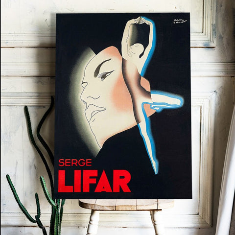 Serge LIFAR Vintage Ballet Poster