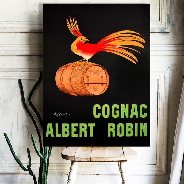 Cognac Albert Robin, Advertising Poster
