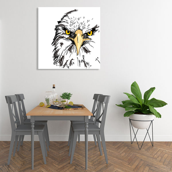 Hand-drawn Owl, Digital Art