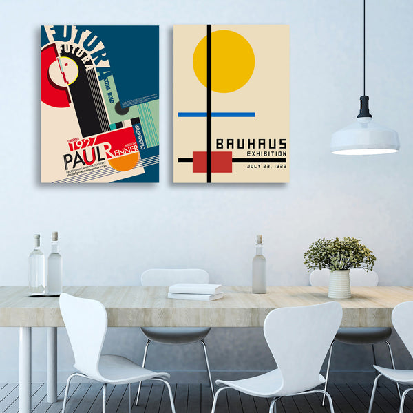 Bauhaus School of Art Exhibition Poster