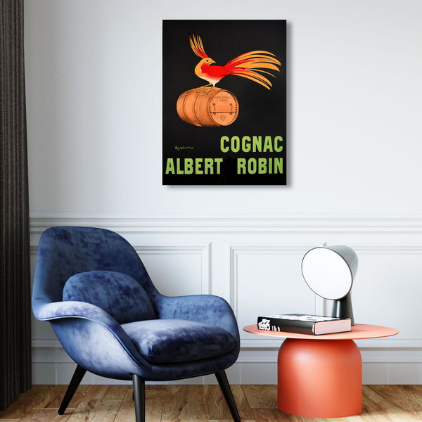 Cognac Albert Robin, Advertising Poster