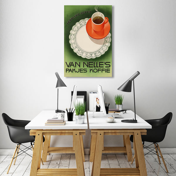 Van Nelle's Coffee (1928), Vintage Dutch Advertising Poster