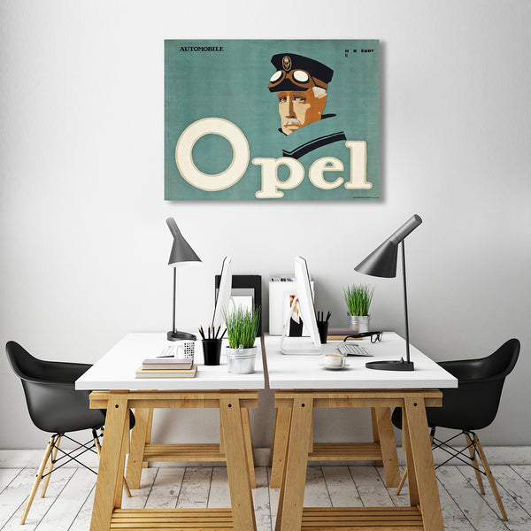 Opel Auto Vintage Poster
