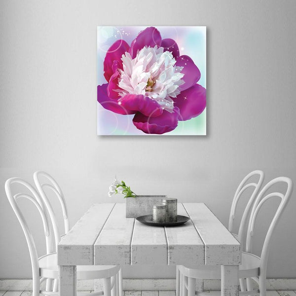 Pink Flower Peony, Digital Art