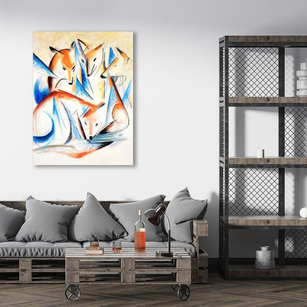 Four Foxes, Reproduction