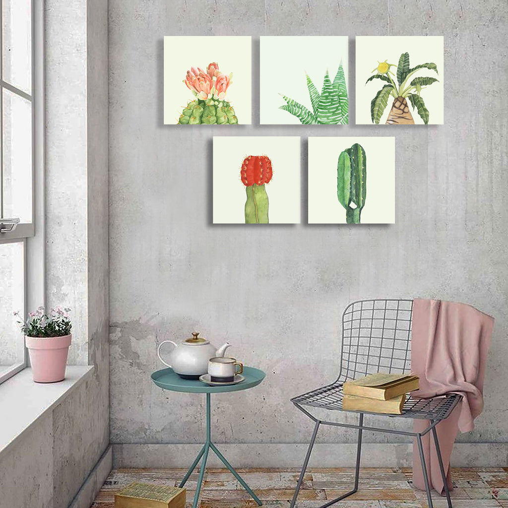 Watercolor Cactuses