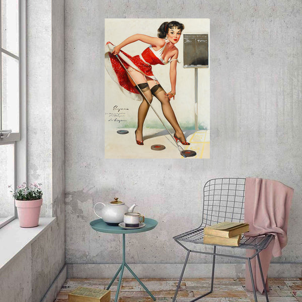 Pin-Up Girl, Aiming to Please (Shoving Off)