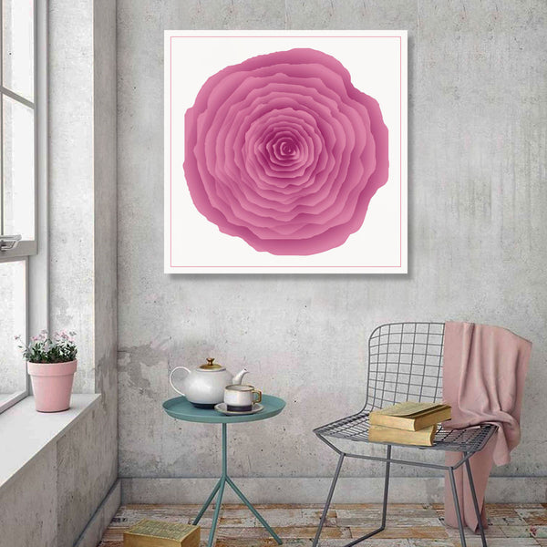 Pink Flowers, Digital Art