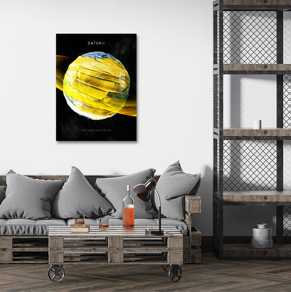 Planet Saturn, Poster