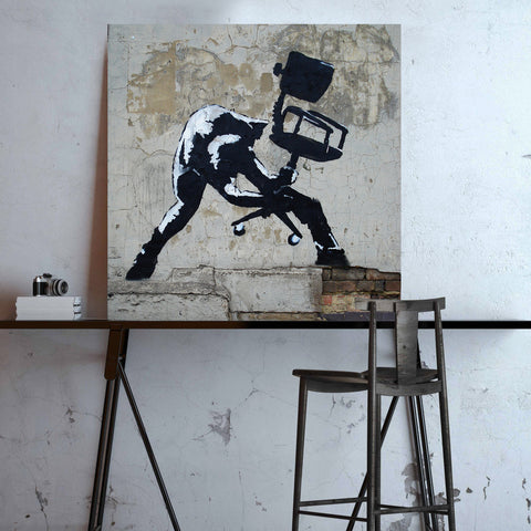 Banksy, Chair smash (London Calling album)