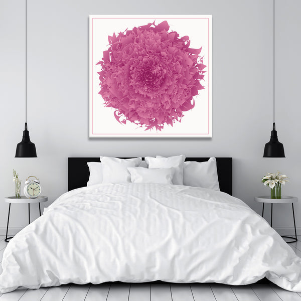 Pink Flowers, Digital Art