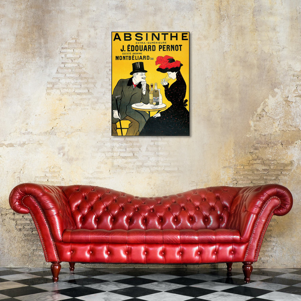 Absinthe J. Édouard Pernot, Vintage Advertising Poster