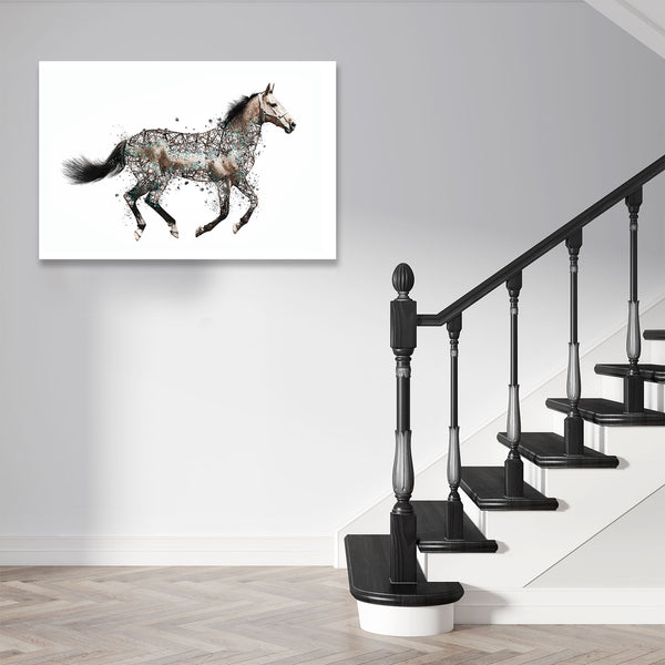 Metal Horse, Digital Art
