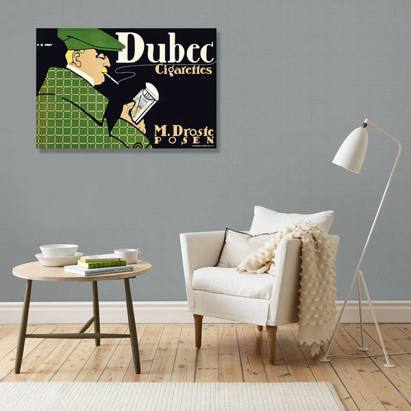 Dubec Cigarettes Vintage Advertisement Poster