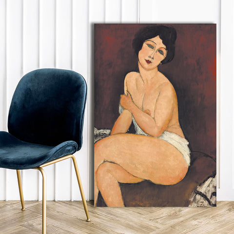 NUDE SITTING, Reproduction