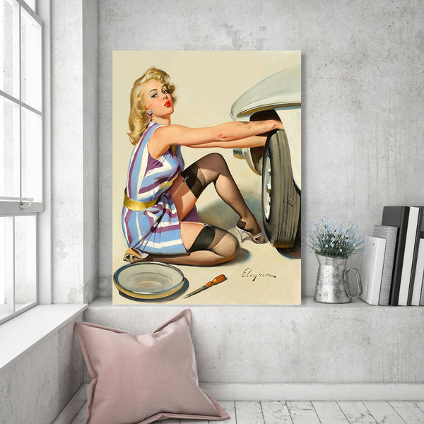 Pin-Up Girl, Tire Quick Change