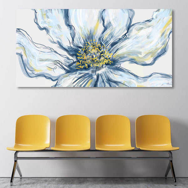 Abstract White Flower, Digital Art